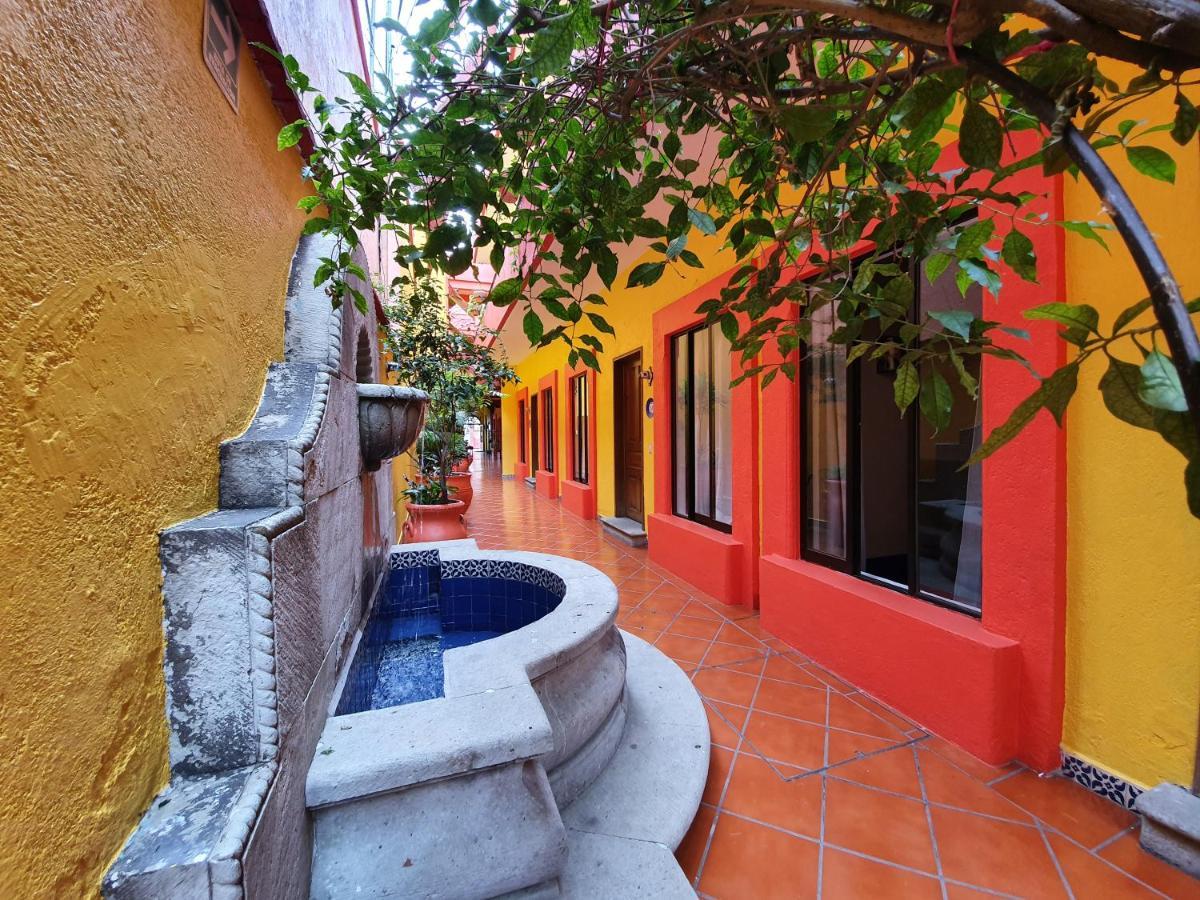 Hotel Suites Del Centro Oaxaca Bagian luar foto