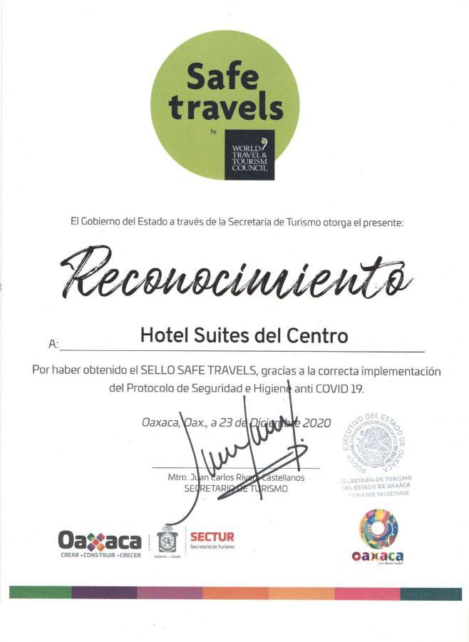 Hotel Suites Del Centro Oaxaca Bagian luar foto