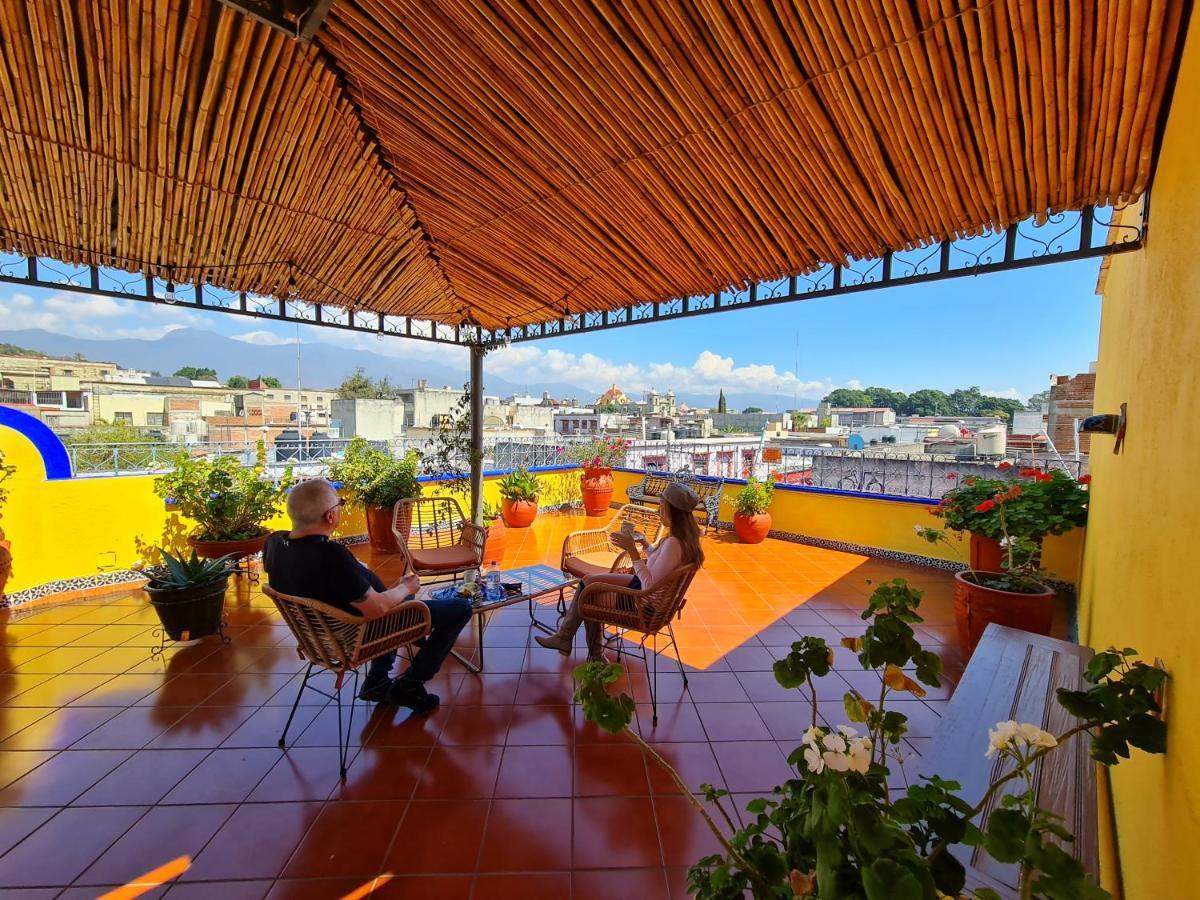 Hotel Suites Del Centro Oaxaca Bagian luar foto
